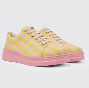 Camper Runner Up Checkered Sneakers Size 39
